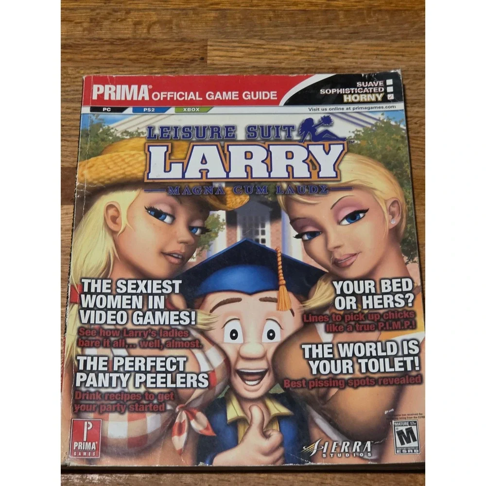 Leisure Suit Larry Magna Cum Laude Prima Official Game Guide PC PS2 Xbox